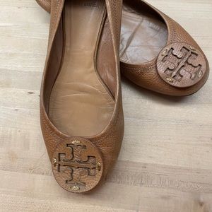 Tori Burch Reva Ballet Flat - Royal Tan